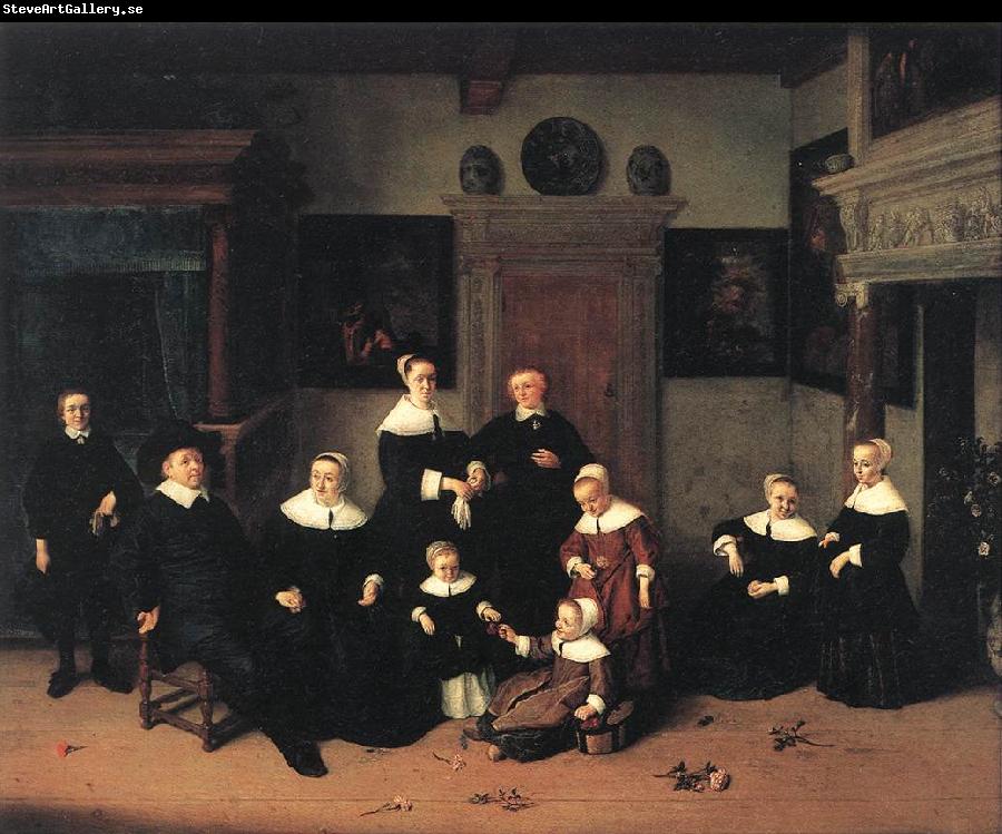 OSTADE, Adriaen Jansz. van Portrait of a Family jg